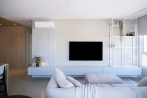 Photo trendy interior design apartments